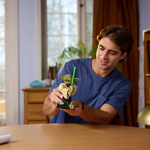 Конструктор LEGO Star Wars Погруддя Йоди V29 399 деталей (75438) - фото 14