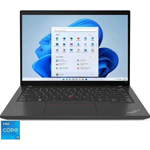 Ноутбук Lenovo ThinkPad T14 Gen 4 с процессором Intel Core i5-1335U 4.6 GHz, 14", WUXGA, IPS, 16GB, 512GB SSD, Intel UHD графикой, Windows 11 Pro, Thunder черный, 3y Courier or Carry-