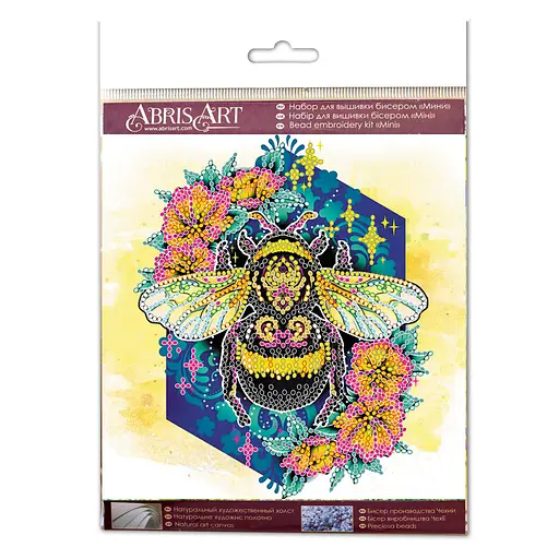 Набор-мини для вышивания бисером "Сладко" AM-225 15х15 см - фото 2