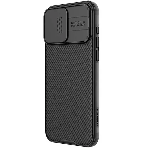 Карбонова накладка Nillkin CamShield Pro Magnetic для Apple iPhone 15 Pro Max 6.7 Black - фото 2