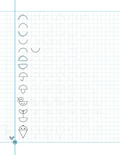 НЕпрописи по клітинках. Тренажер - фото 9