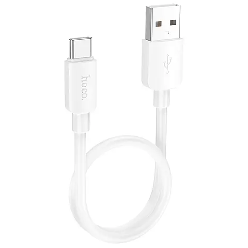 Дата кабель Hoco X96 Hyper USB to Type-C 27W (0.25m) White
