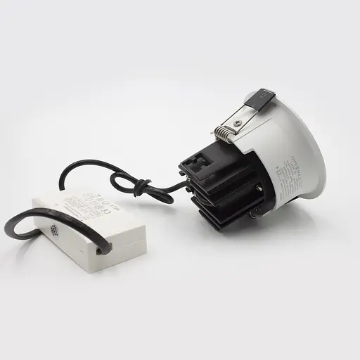 Встраиваемый светильник Skarlat RSL74090-1 1x10W WH+BK 3000K - фото 2