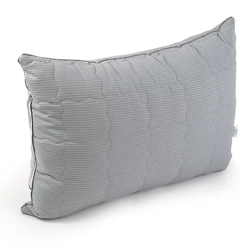 Уценка. Набор Руно Soft Line: одеяло 140х205 см + подушка 50х70 см серый (924.52_Soft Line) - фото 5