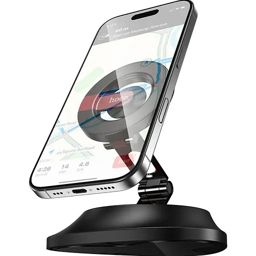 Автодержатель Hoco H90 Tower Black [151316] - фото 3