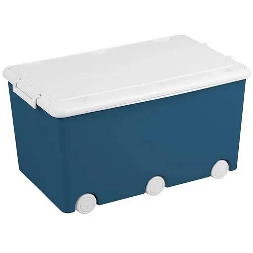Контейнер для игрушек Tega Baby navy white