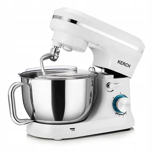 Планетарний міксер тістоміс Kerch FERRO 1700 Вт White - фото 4