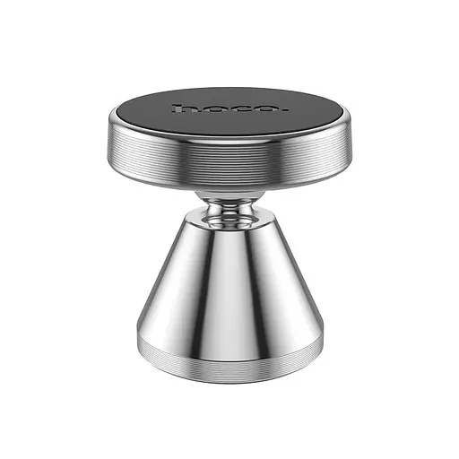 Автотримач Hoco CA46 Metal Magnetic in-car Holder for Dashboard Silver (73714) - фото 3