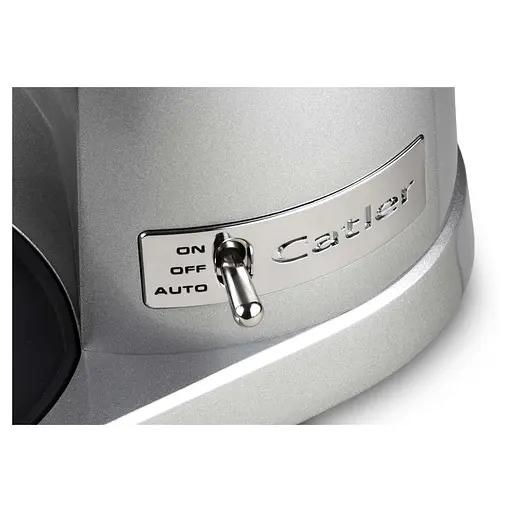 Кавомолка жорнова CATLER 150Вт, об'єм зерен-250г, 25 ступ.помолу, метал, сріблястий - фото 5