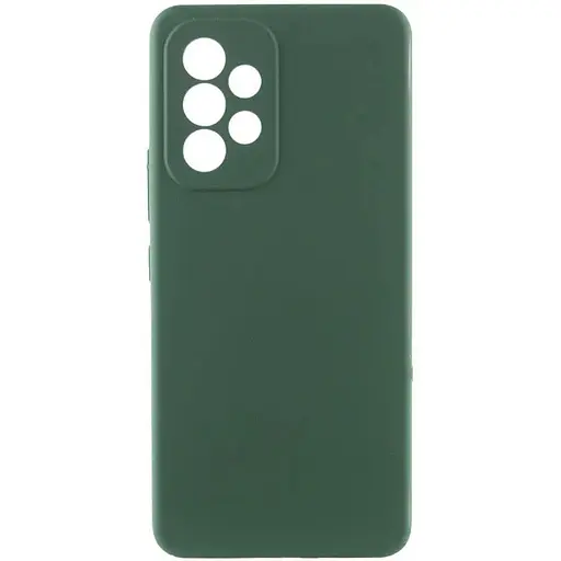 Чохол Silicone Cover Lakshmi Full Camera (AAA) для Samsung Galaxy A33 5G Зелений / Cyprus Green
