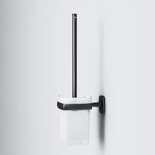 Йоршик для унітазу Am.Pm Gem black A9033422, Чорний матовий - фото 4