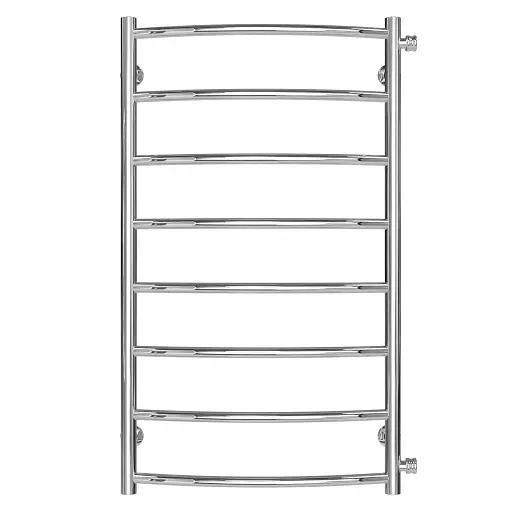 Рушникосушка водяна Deffi Класик П8 бічне праве підключення нержавіюча сталь 500х900 мм Хром - фото 1