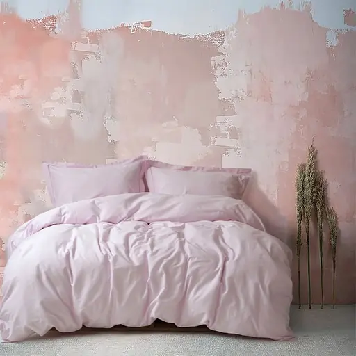 Постільна білизна Lotus Home Dakota Modern сатин Рremium євро рожева (svt-2000022346306)  - фото 2