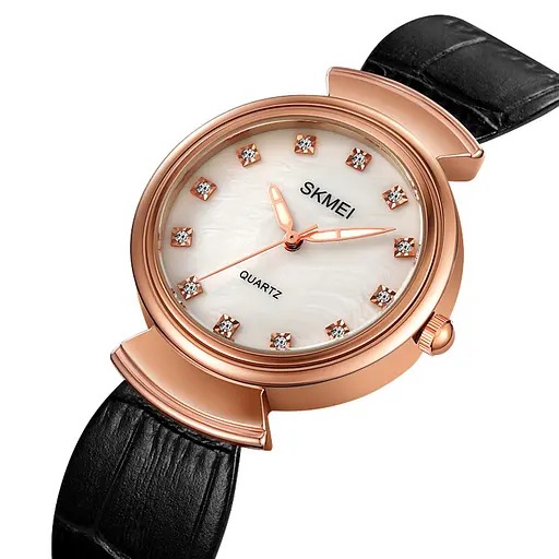 Наручний годинник жіночий 2165RGWTBK Rose Gold-White-Black Skmei acs0030210 - фото 2