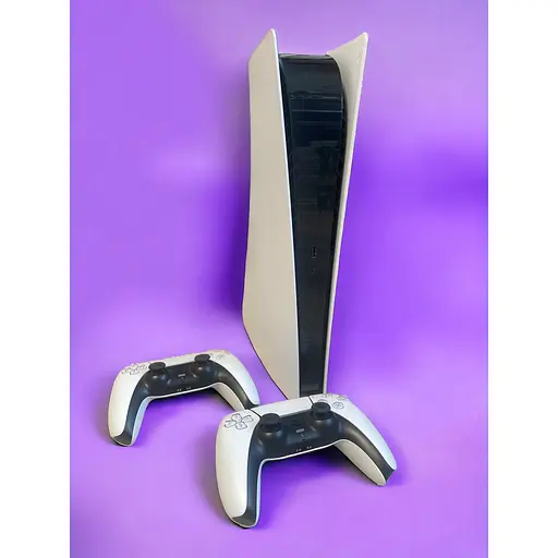 Ігрова приставка PS5 Sony Playstation 5 без дисковода 2 джойстики + гарантія