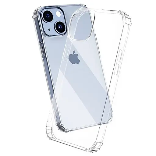 TPU чохол Getman Ease logo посилені кути для Apple iPhone 13 mini (5.4) Безбарвний (прозорий) - фото 6