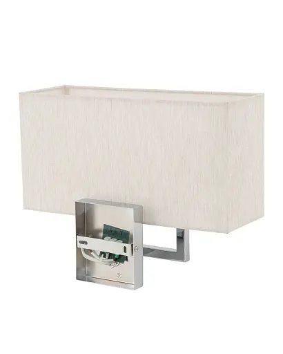 Бра, настінний світильник Nowodvorski 11784 Hotel Mood E27 2x10W IP20 світло-бежевий - фото 3