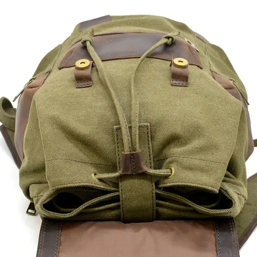 Кожаный мужской рюкзак TARWA 43х31х17 см sum0026202 - фото 8