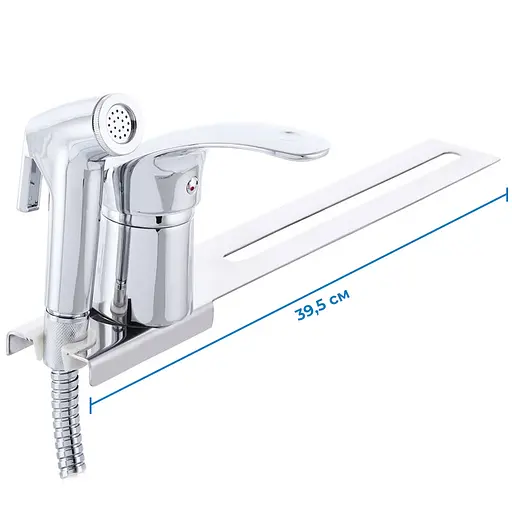 Гигиенический душ скрытого монтажа Zerix LR5221 ZX3048, Хром - фото 2