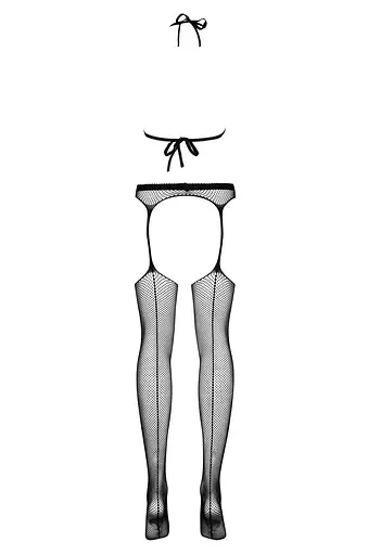 Сексуальний бодістокінг Obsessive N108 S-L чорний - фото 5