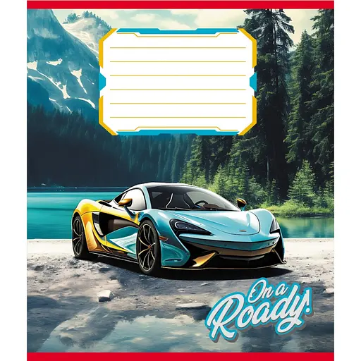 Зошит учнівський "В дорогу" Leader 012-520163L-2 в лінію, 12 аркушів - фото 1