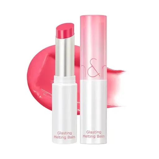 Глянцевий бальзам для губ Glasting Melting Balm 02 Lovey Pink Rom&nd 3,5 г - фото 1