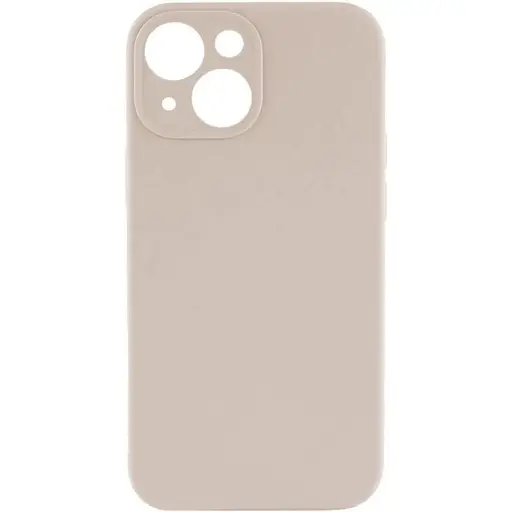 Чохол Silicone Case із захистом камери Full Apple iPhone 14 Pink Sand