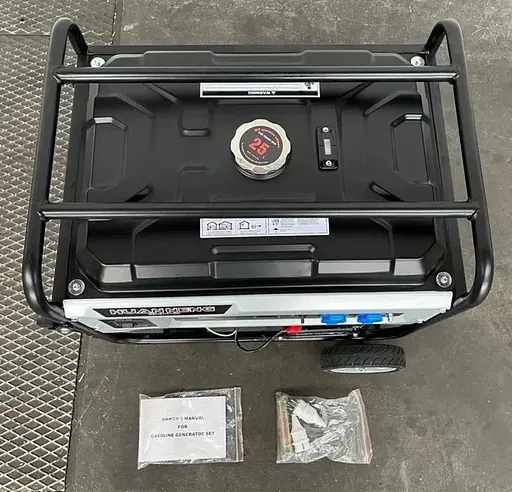 Бензиновий однофазний генератор Huanneng Energy-5A (5 кВт) - фото 8