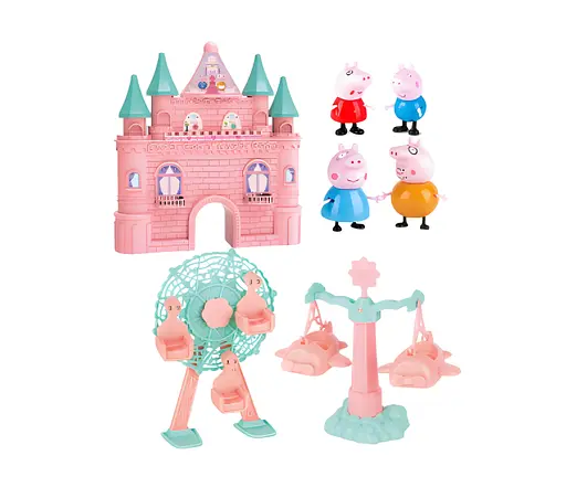 Ігровий набір Свинка Пеппа замок принцеси з фігурками (618-3) - фото 2