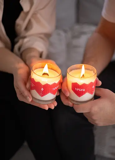 Очима ти сказав мені: люблю 250 мл, 30 год Стандартні (250мл) Соєвий віск 30 годин - фото 4