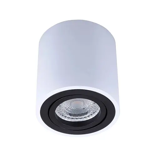 Точковий світильник MJ-Light LACK R WH+BK 12003 - фото 1