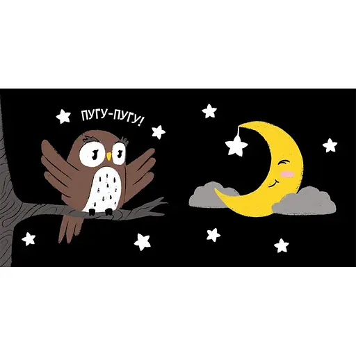 Моя контрастна книжка: "Час до сну" Ранок 1703003 від народження - фото 4