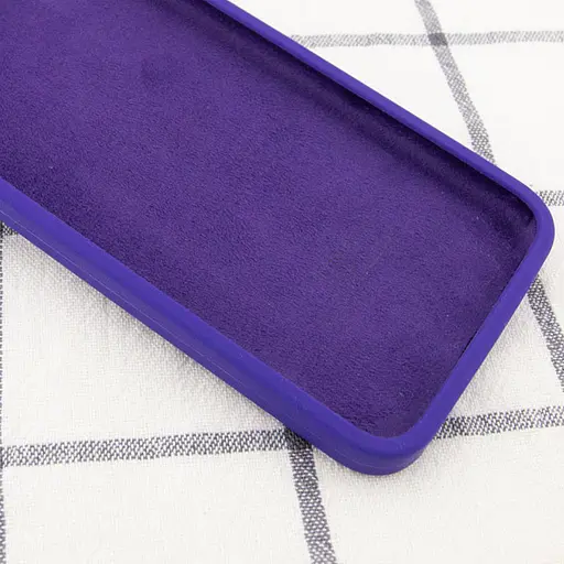 Чохол Epik Silicone Case Square Full Camera Protective AA для Apple iPhone XR 6.1 Фіолетовий/Ultra Violet - фото 3