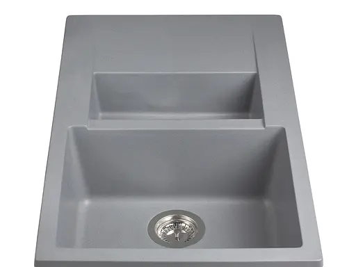 Кухонная мойка гранитная Miraggio LaPas gray 786x489x203 00208006, Серый - фото 3