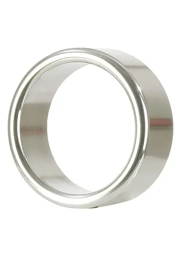 Эрекционное кольцо CalExotics Alloy Metallic Ring 4 см серебристый - фото 4