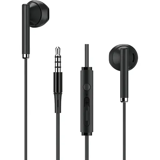 Навушники Wiwu EB312 3.5mm Wired earphone чорні - фото 1