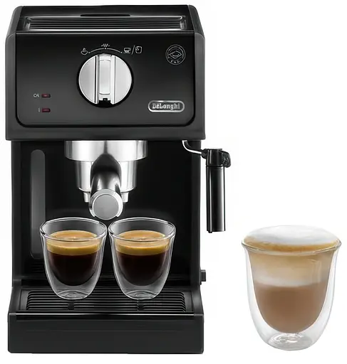 Кофемашина рожковая Delonghi ECP 31.21.BK - фото 9