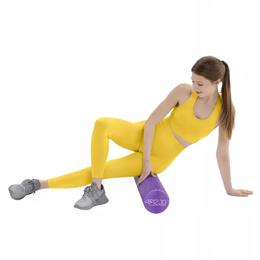 Массажный ролик 4FIZJO CARE+ EVA 60 x 15 см (валик, роллер) 4FJ0522 Purple (P-5907739314390) - фото 5