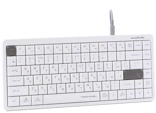 Клавіатура A4Tech A4-Tech Fstyler FX53 (White) (FX53 (White)) - фото 2