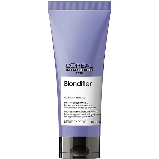 Кондиционер-сияние для волос L'Oreal Professionnel Serie Expert Blondifier Illuminating восстанавливающий 200 мл - фото 1