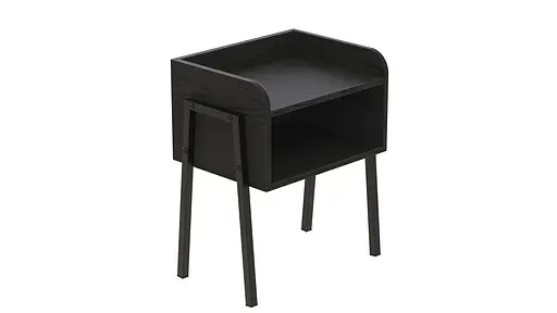 Тумба модульна Джузі 540x450x320 метал Чорний ДСП Сосна Кембра 16мм FRD-102970 - фото 4