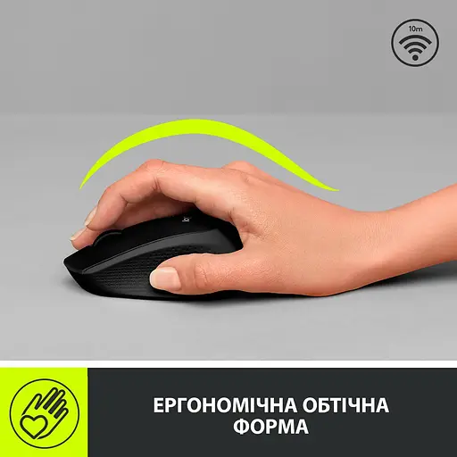 Беспроводная мышь Logitech M280 Wireless Black (910-004287) - фото 2