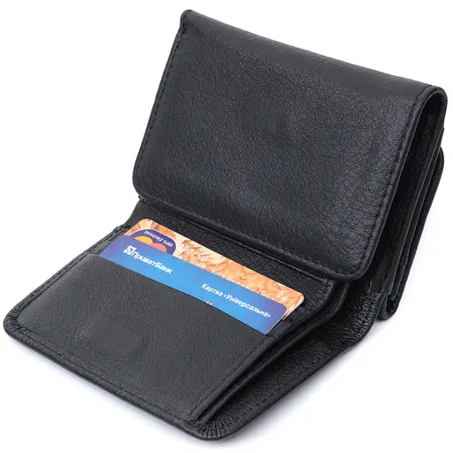 Кожаный женский кошелек ST Leather 11.5х8.5х2 см acs0029436 - фото 7