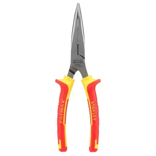 Плоскогубці електрика Stanley MaxSteel VDE 1000V із зігнутими губками ізольовані 200 мм (0-84-008) - фото 2