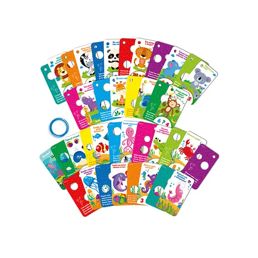 Розвиваюча гра Відгадайки "Жителі зоопарку та моря" Vladi toys VT5000-14 Укр - фото 3