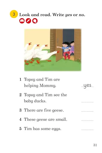 Ladybird Readers 1 Topsy and Tim. Go to the Farm - фото 5