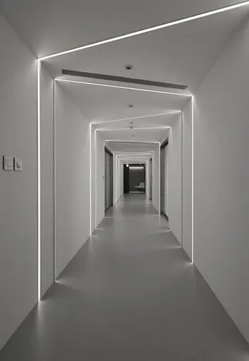 LED профиль под шпатлевку. Разбрасыватель PC морозный в комплекте. 3м KLOODI KLP1010TR 3 - фото 2