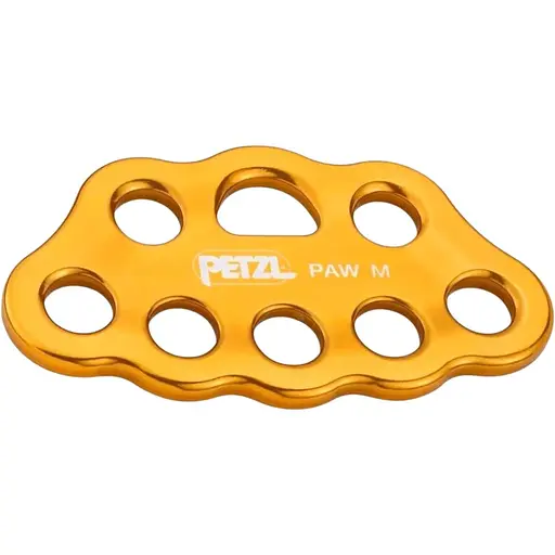 Такелажная пластина Petzl Paw M Yellow (1052-G063BA00)