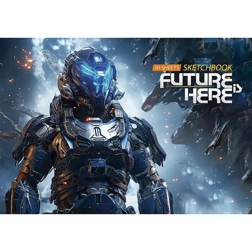 Альбом для малювання Школярик PB-GB-030-8520-1 склейка 30 аркушів