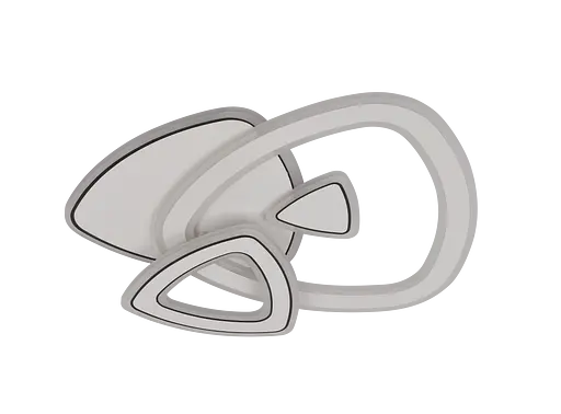 Люстра світлодіодна акрилова VALESO V WSD5640 WT біла - фото 5